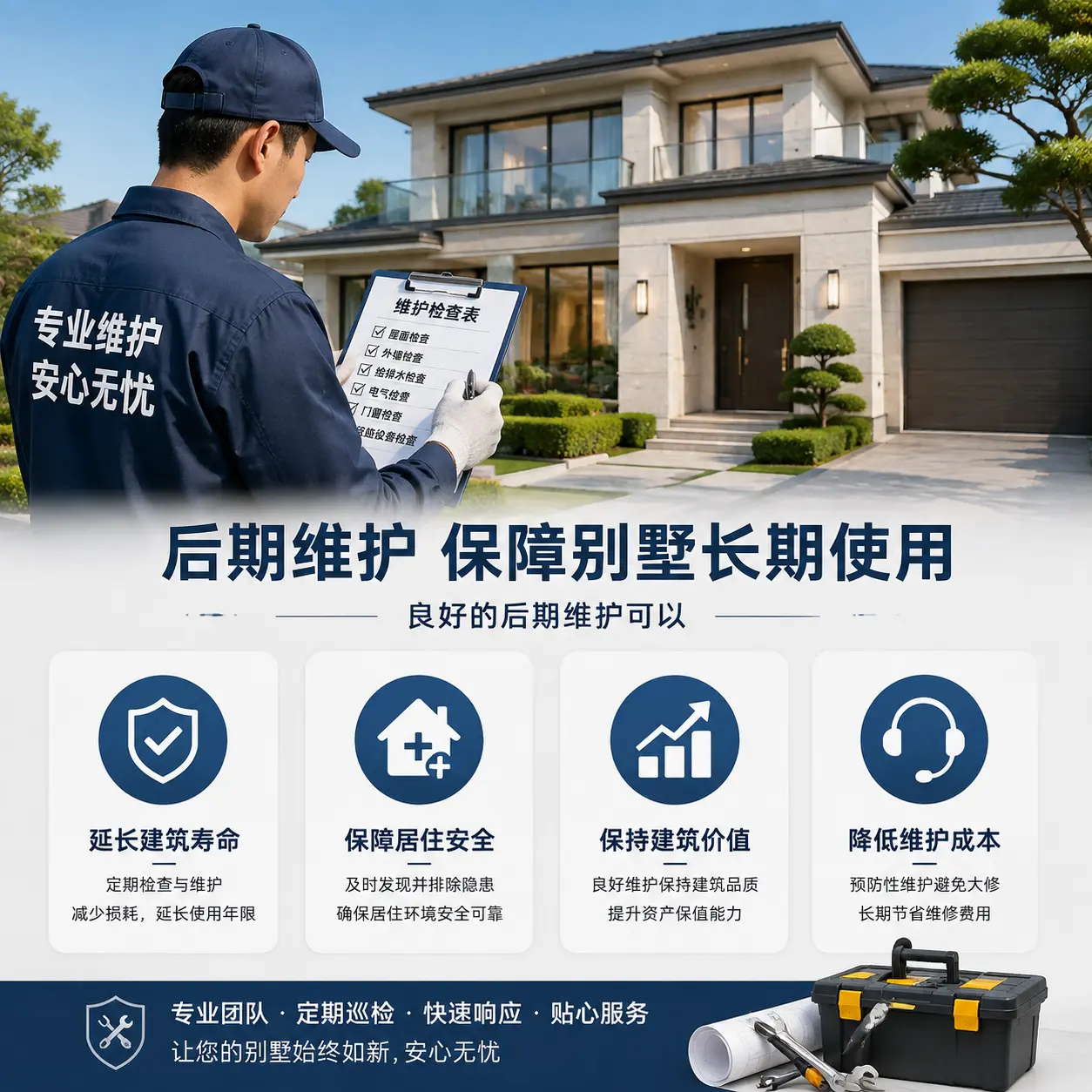 别墅建造公司推荐： 河北 施工质量的关键要素