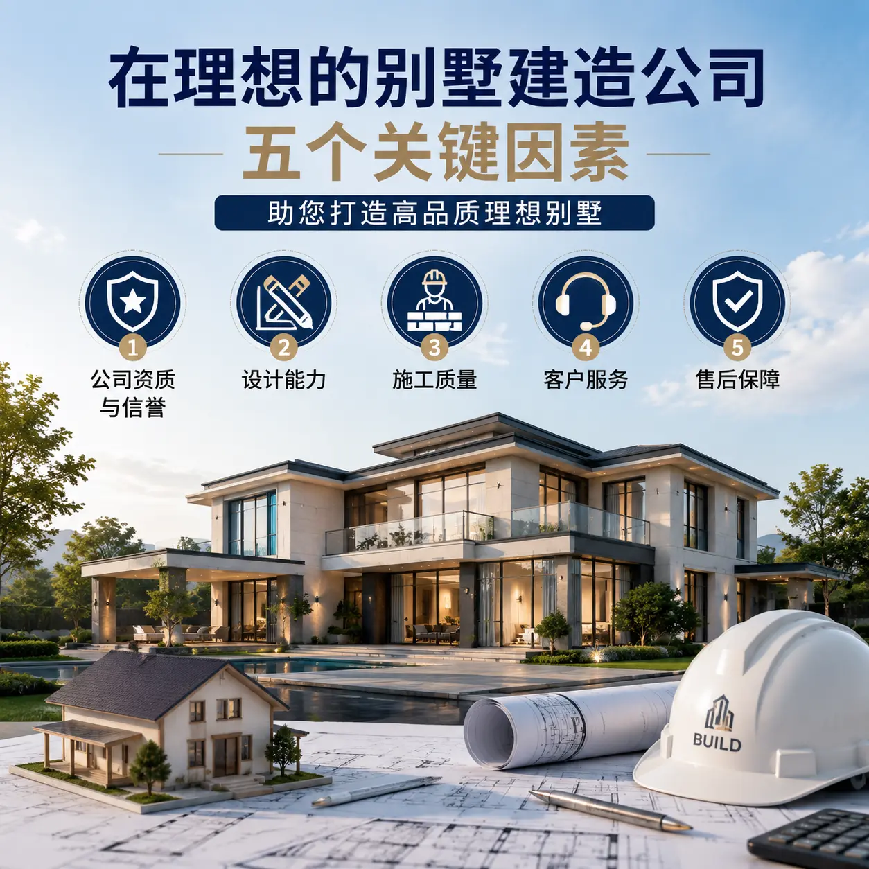 在 河北 找到理想别墅建造公司的五个关键因素