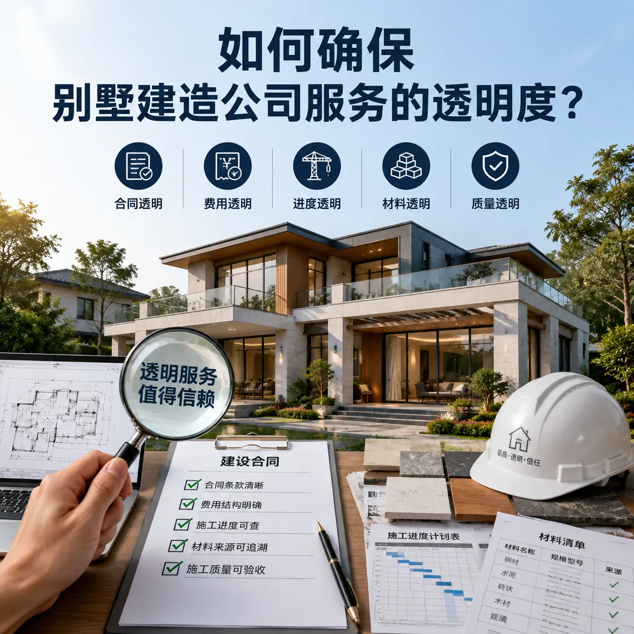 在 河北 如何确保别墅建造公司服务的透明度？
