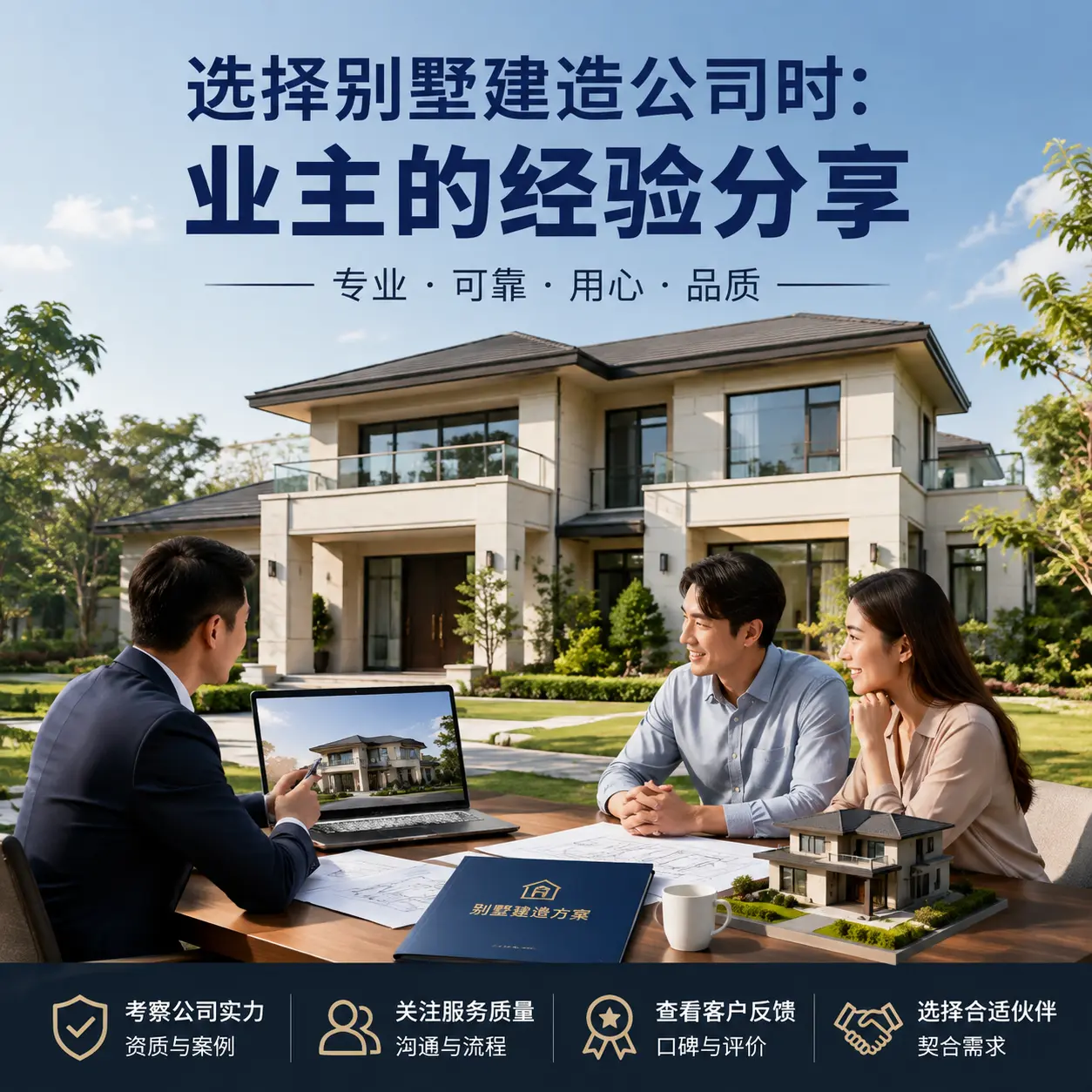选择别墅建造公司时： 河北 业主的经验分享