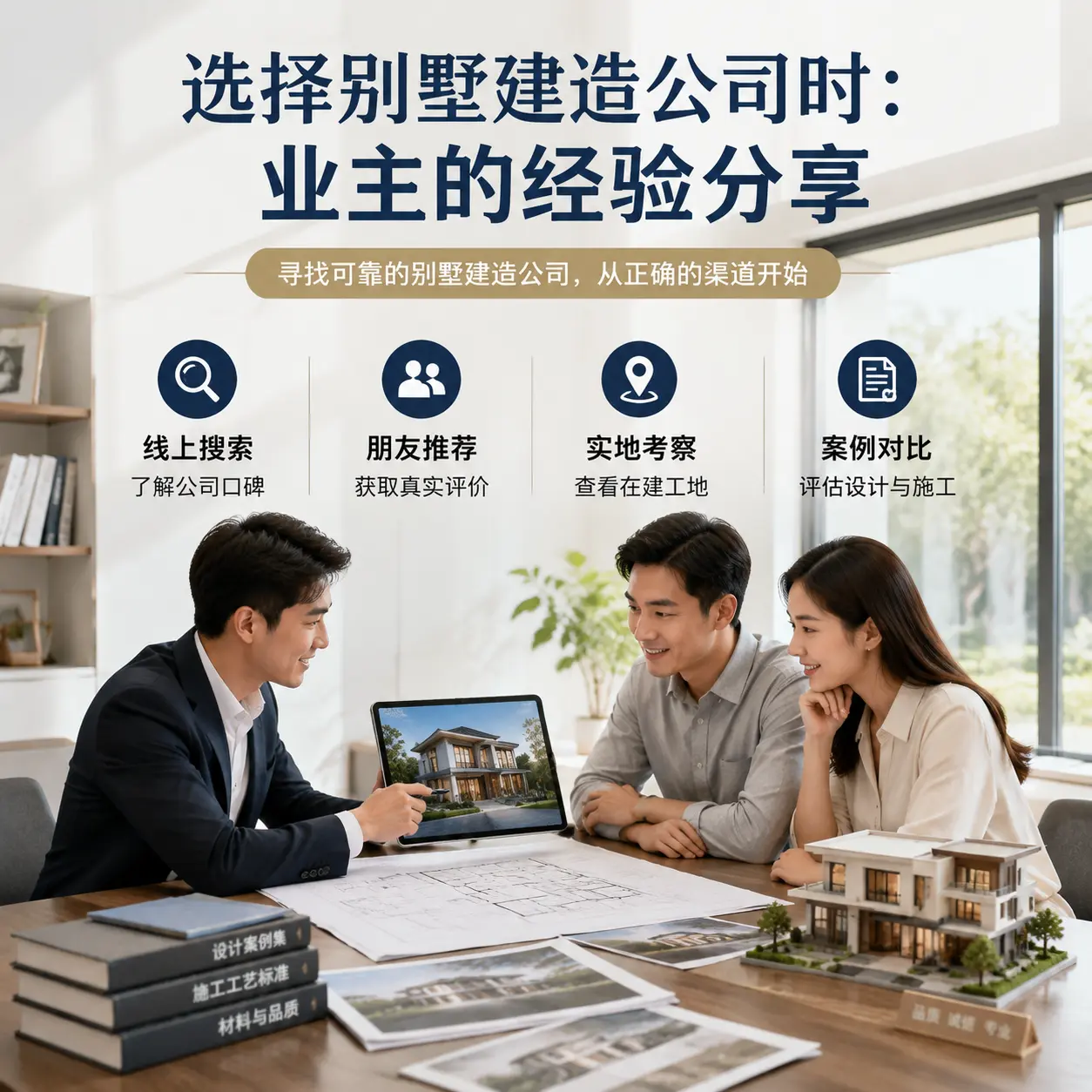 选择别墅建造公司时： 河北 业主的经验分享