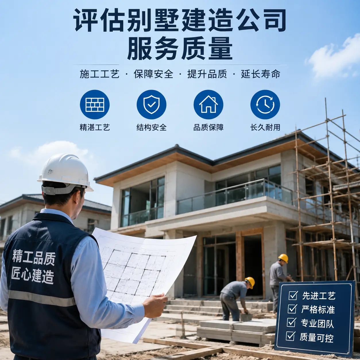 如何评估 河北 别墅建造公司的服务质量？