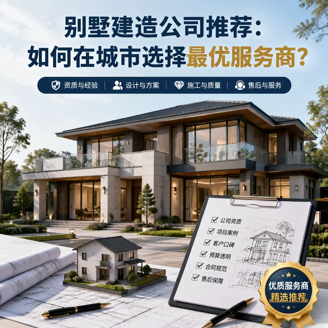 别墅建造公司推荐：如何在 河北 选择最优服务商？