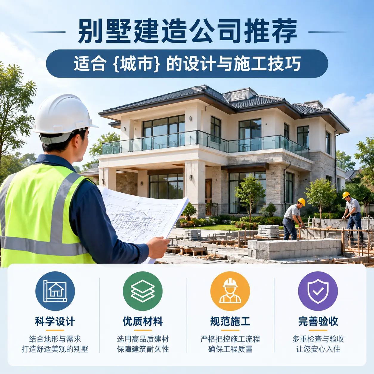 别墅建造公司推荐：适合 河北 的设计与施工技巧