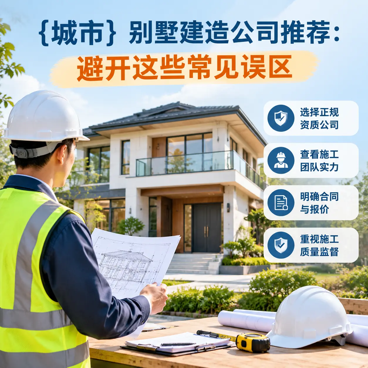河北 别墅建造公司推荐：避开这些常见误区