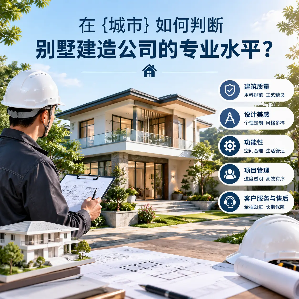 在 河北 如何判断别墅建造公司的专业水平？