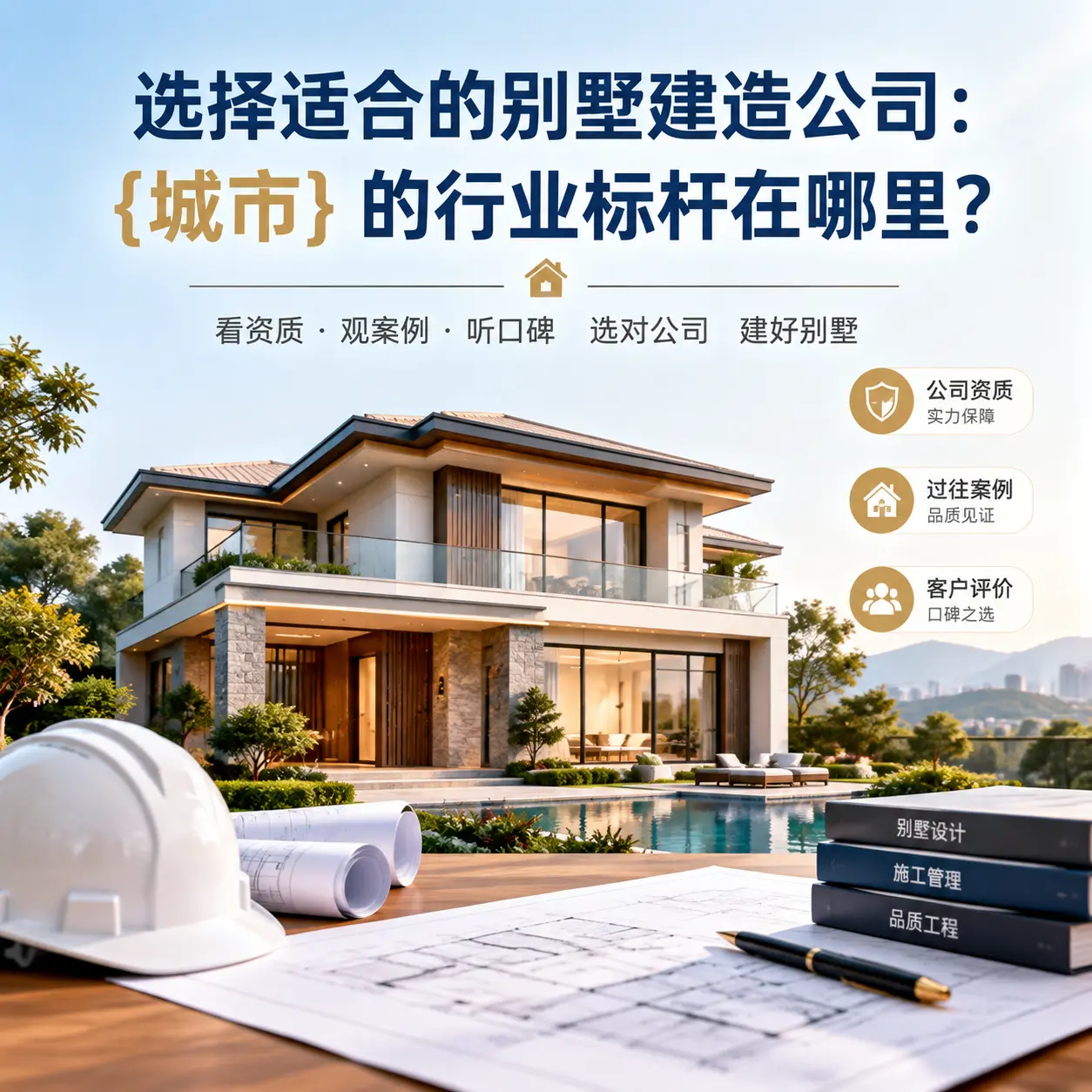选择适合的别墅建造公司： 河北 的行业标杆在哪里？