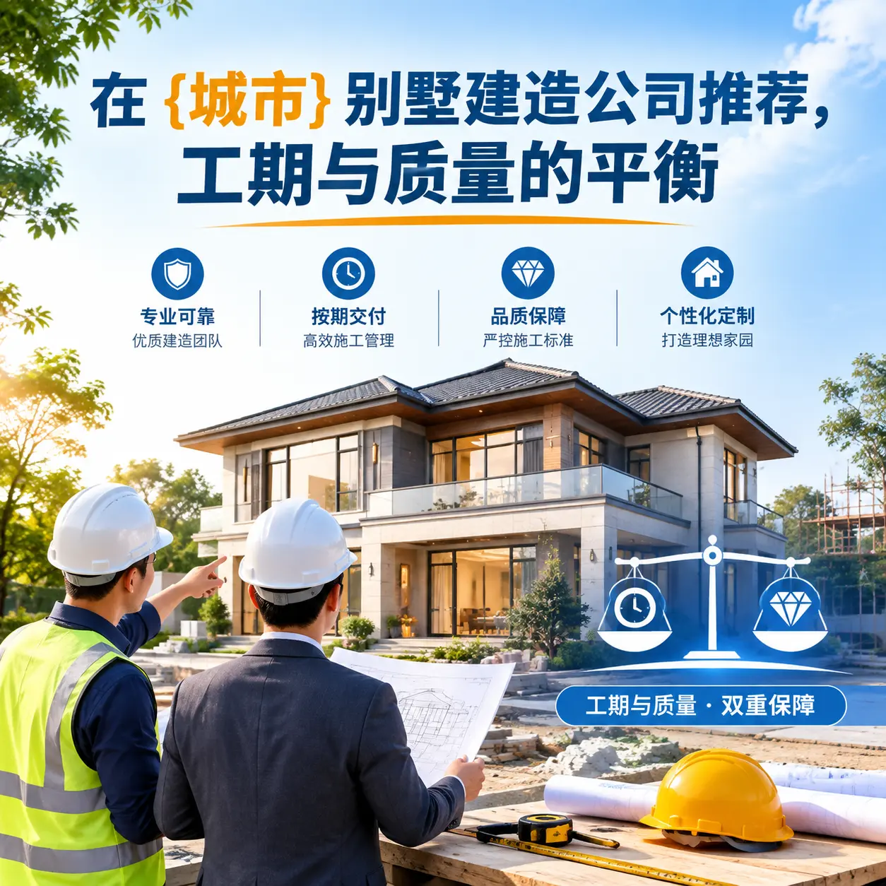 在 河北 别墅建造公司推荐，工期与质量的平衡