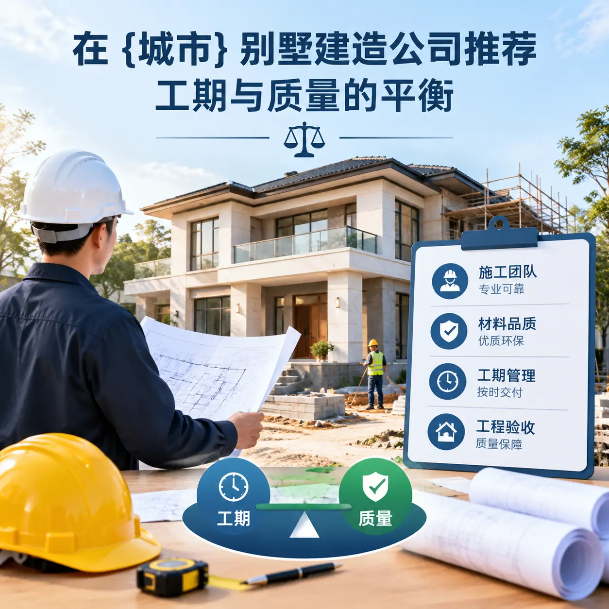 在 河北 别墅建造公司推荐，工期与质量的平衡