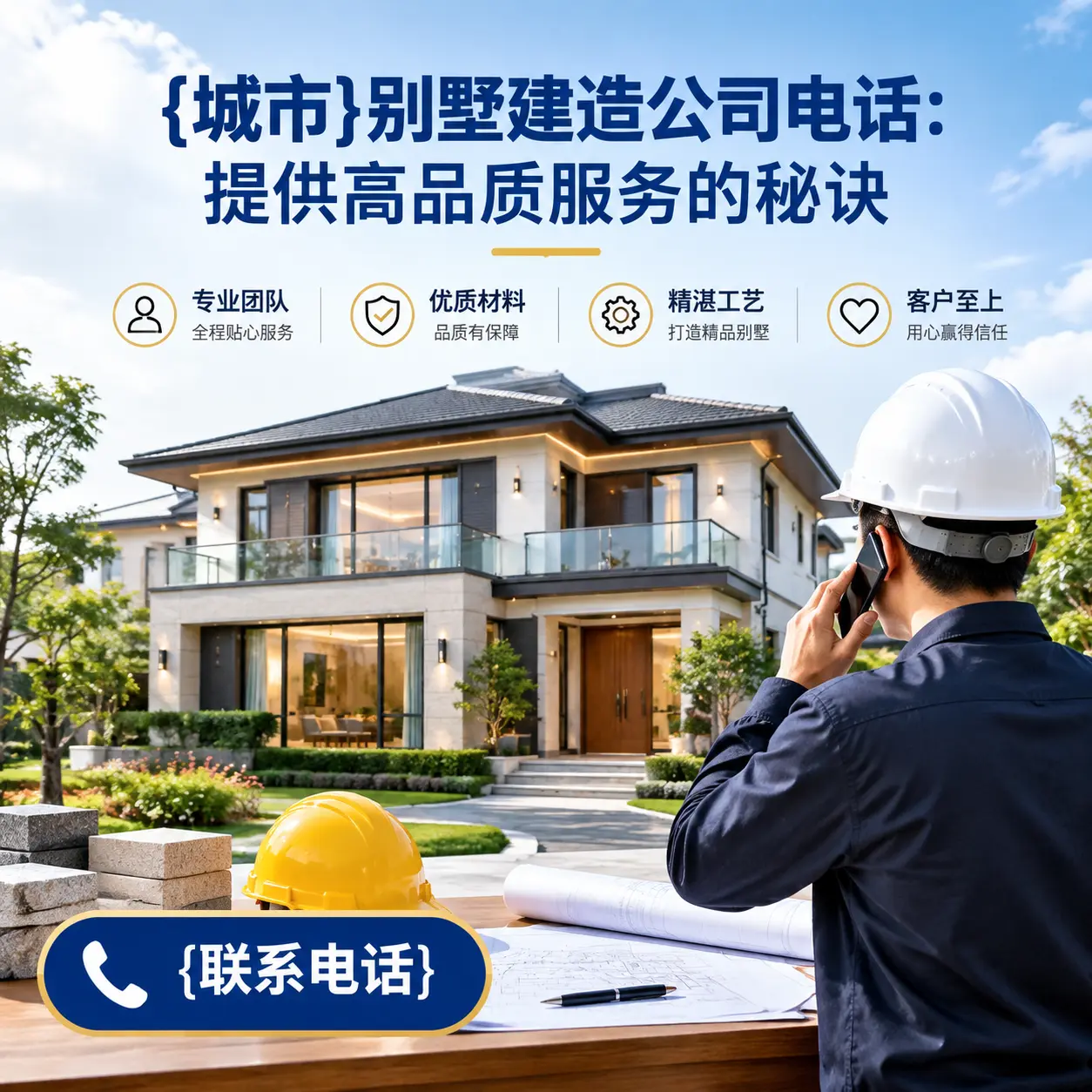河北别墅建造公司电话：提供高品质服务的秘诀