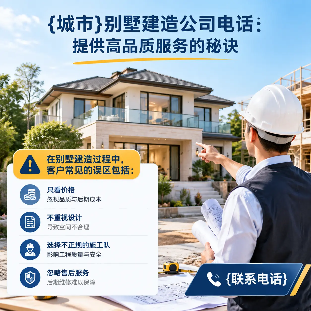 河北别墅建造公司电话：提供高品质服务的秘诀