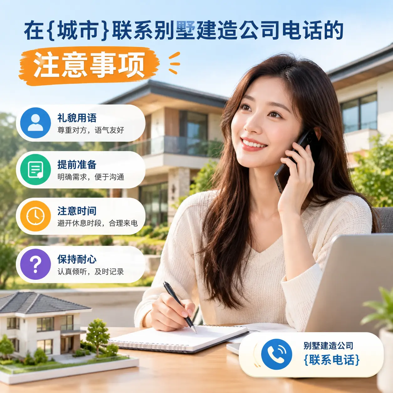 在河北联系别墅建造公司电话的注意事项