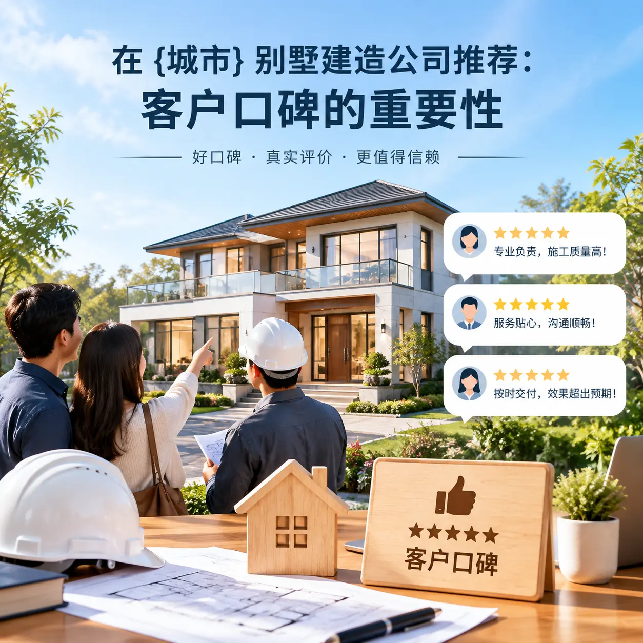 在 河北 别墅建造公司推荐：客户口碑的重要性