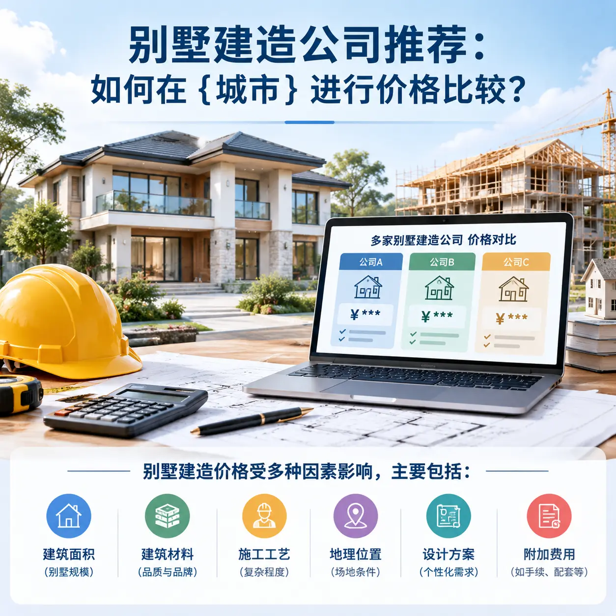 别墅建造公司推荐：如何在 河北 进行价格比较？