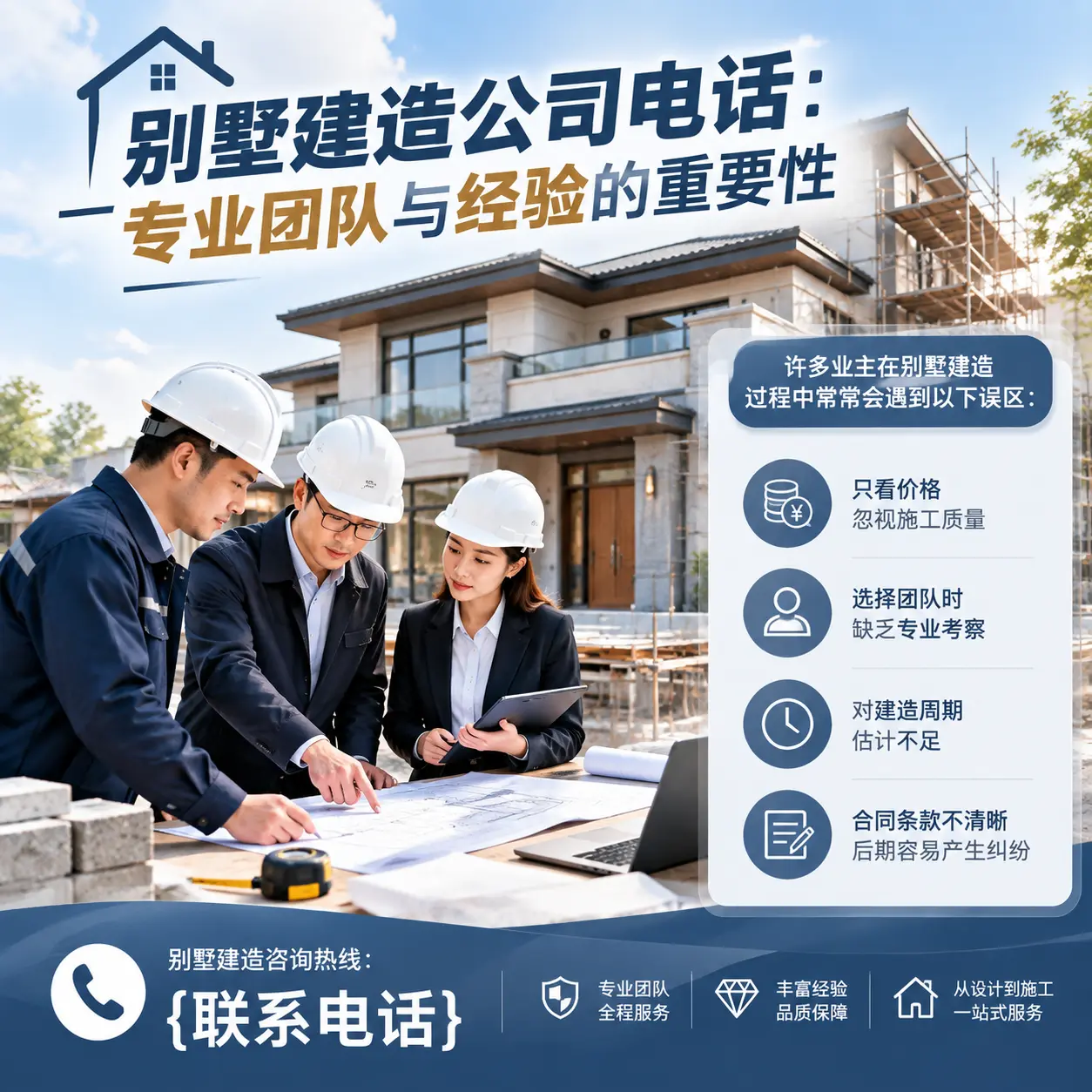 河北别墅建造公司电话：专业团队与经验的重要性
