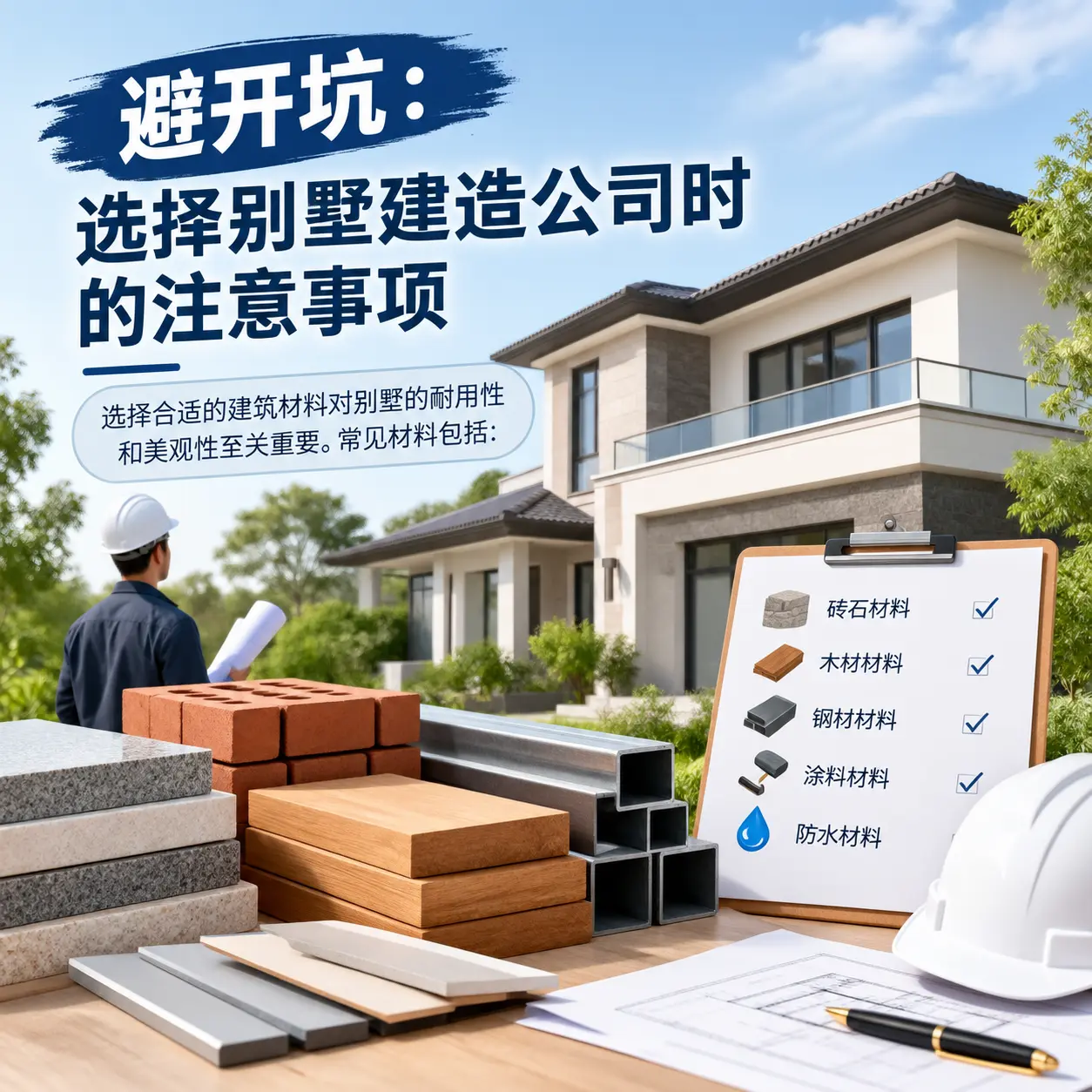 避开坑：选择 河北 别墅建造公司时的注意事项