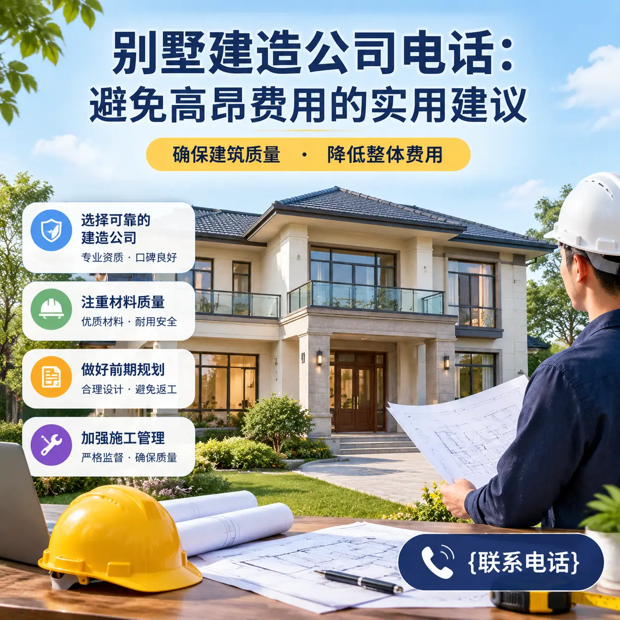 河北别墅建造公司电话：避免高昂费用的实用建议
