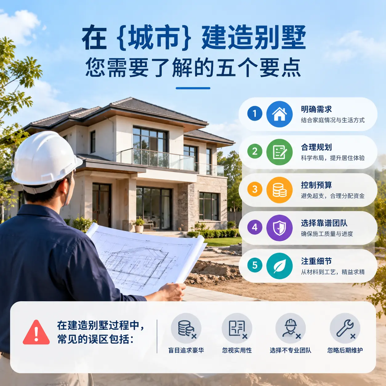 在 河北 建造别墅，您需要了解的五个要点