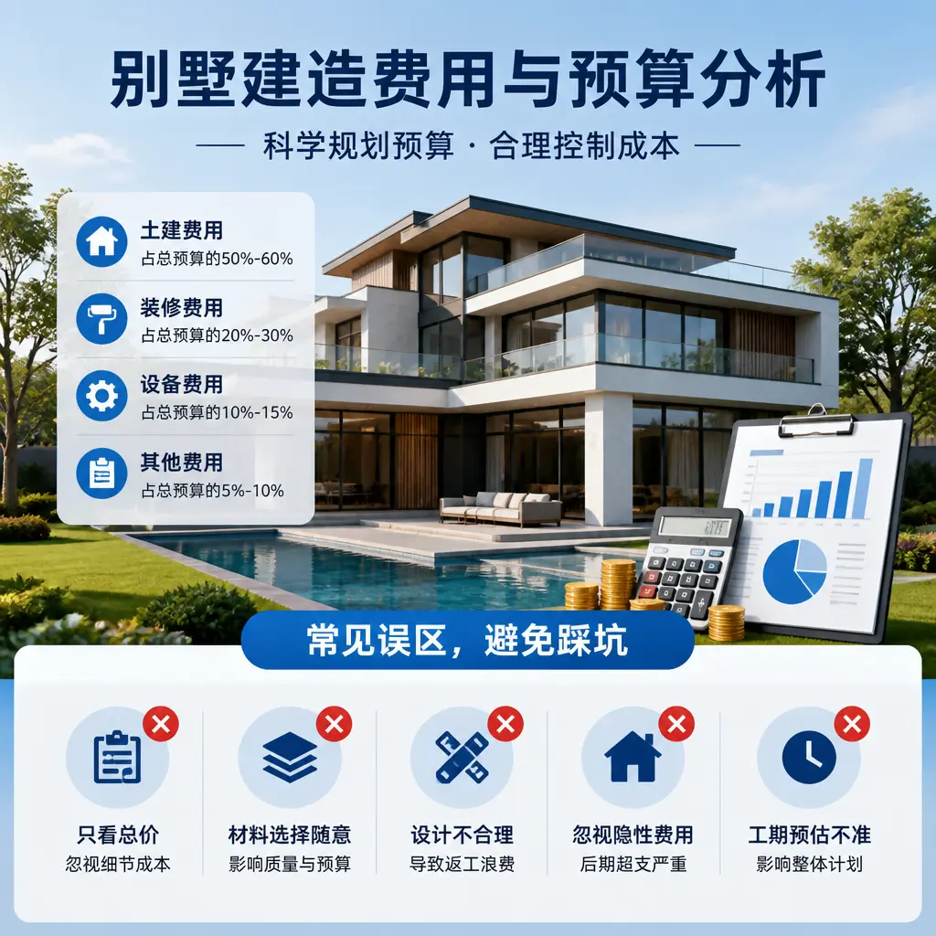 别墅建造公司推荐： 河北 建造别墅的费用与预算分析