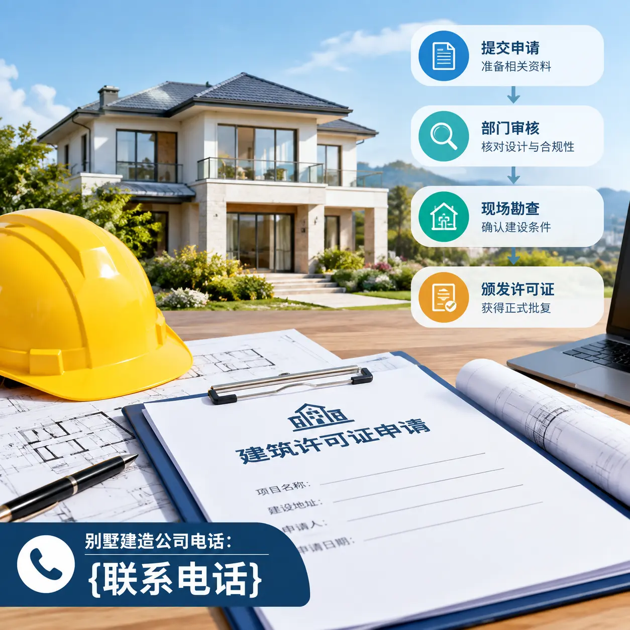 别墅建造公司电话：在河北建造前的准备工作