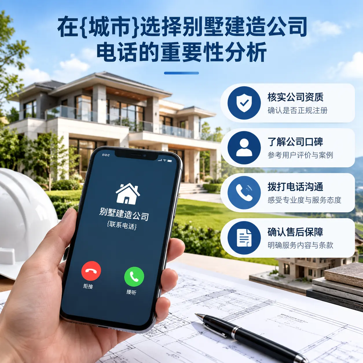 在河北选择别墅建造公司电话的重要性分析