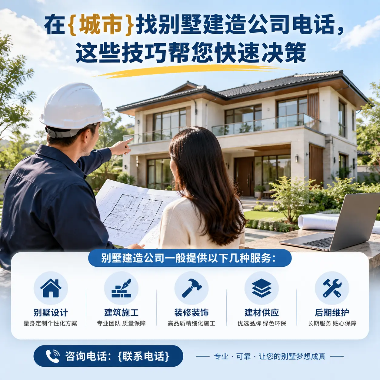 在河北找别墅建造公司电话，这些技巧帮您快速决策