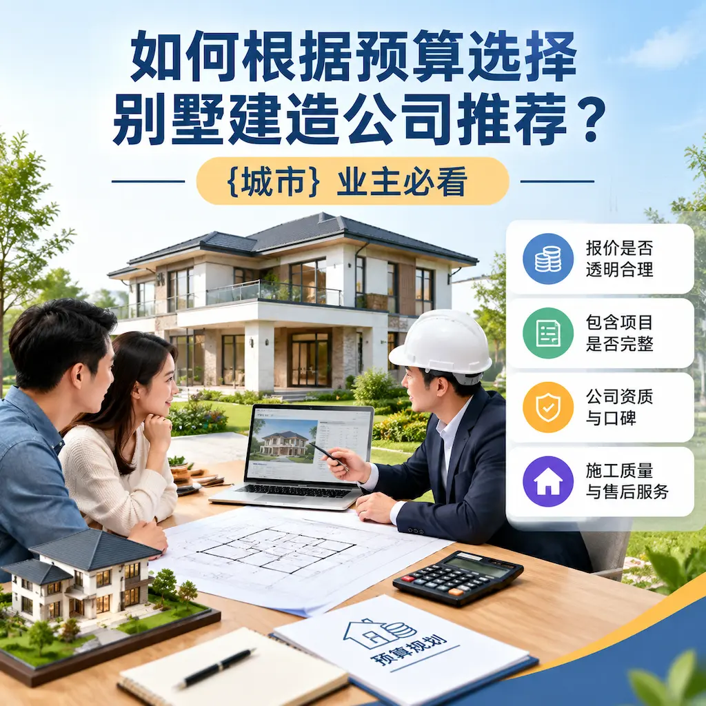 如何根据预算选择别墅建造公司推荐？ 河北 业主必看