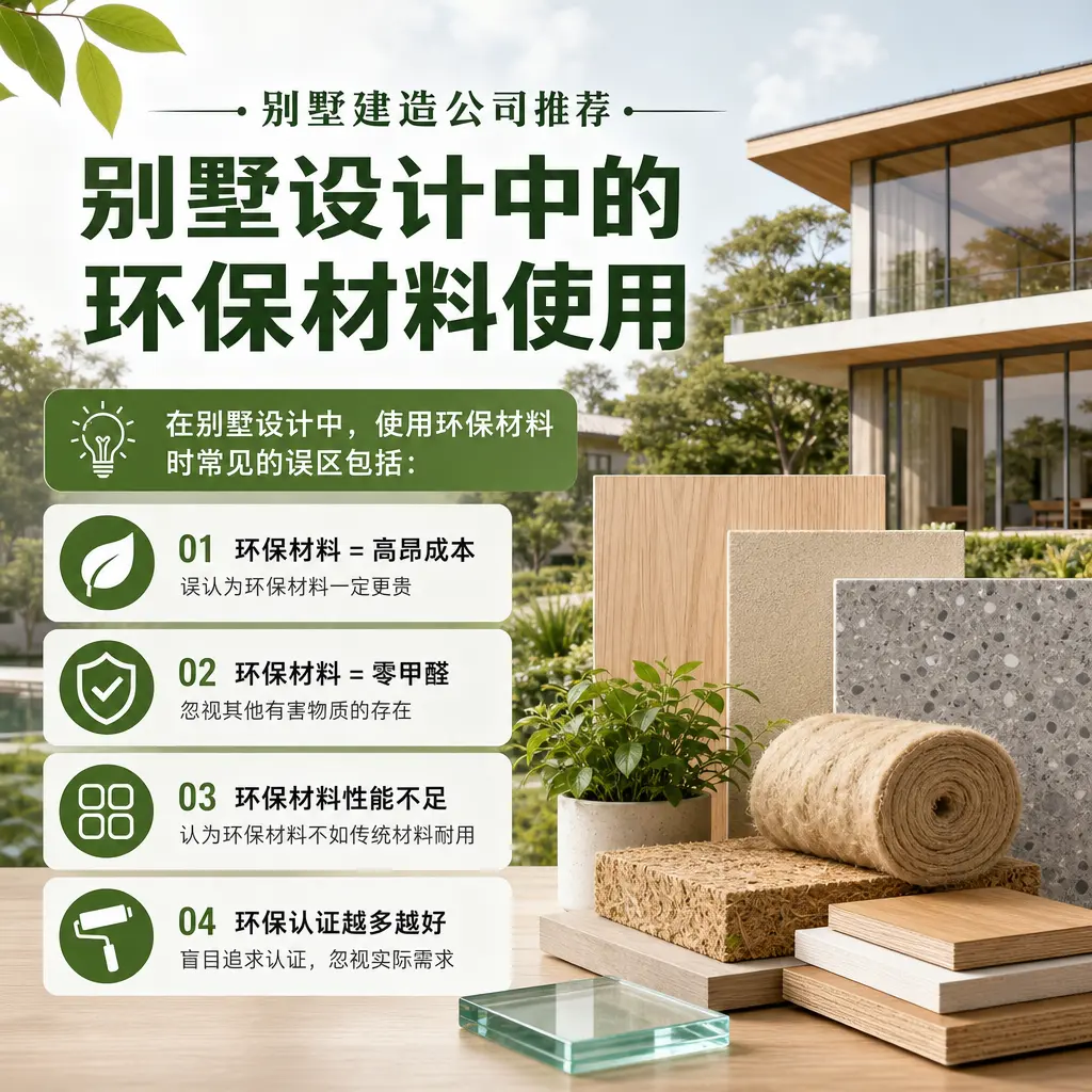 别墅建造公司推荐： 河北 别墅设计中的环保材料使用