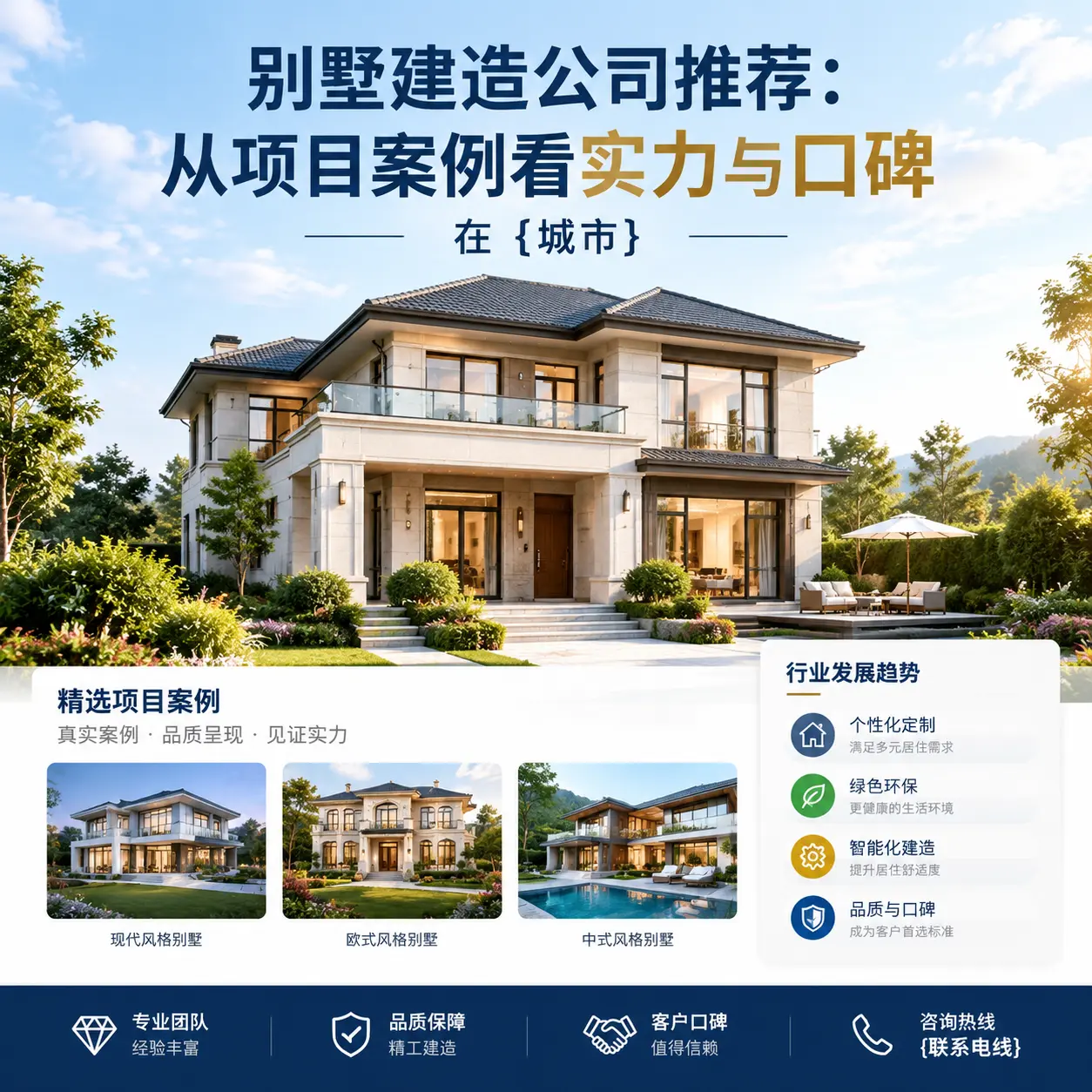 别墅建造公司推荐：从项目案例看实力与口碑在 河北